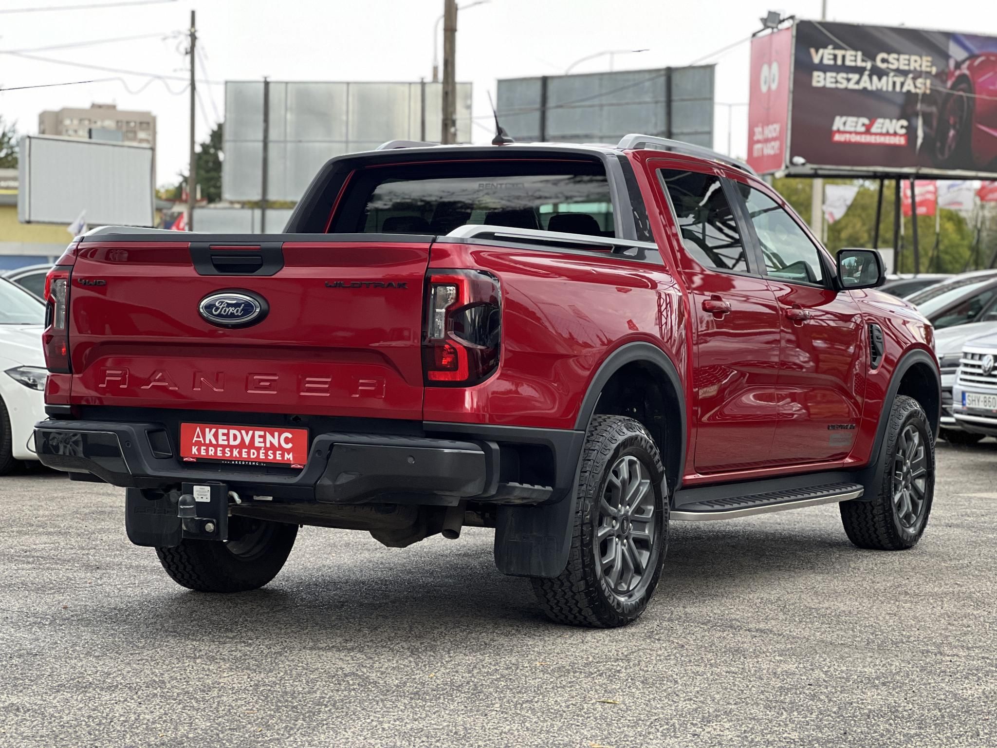 FORD RANGER 3.0 TDCi V6 EcoBlue 4x4 Wildtrak (Automata) M.o-i. Márkaszervizelt