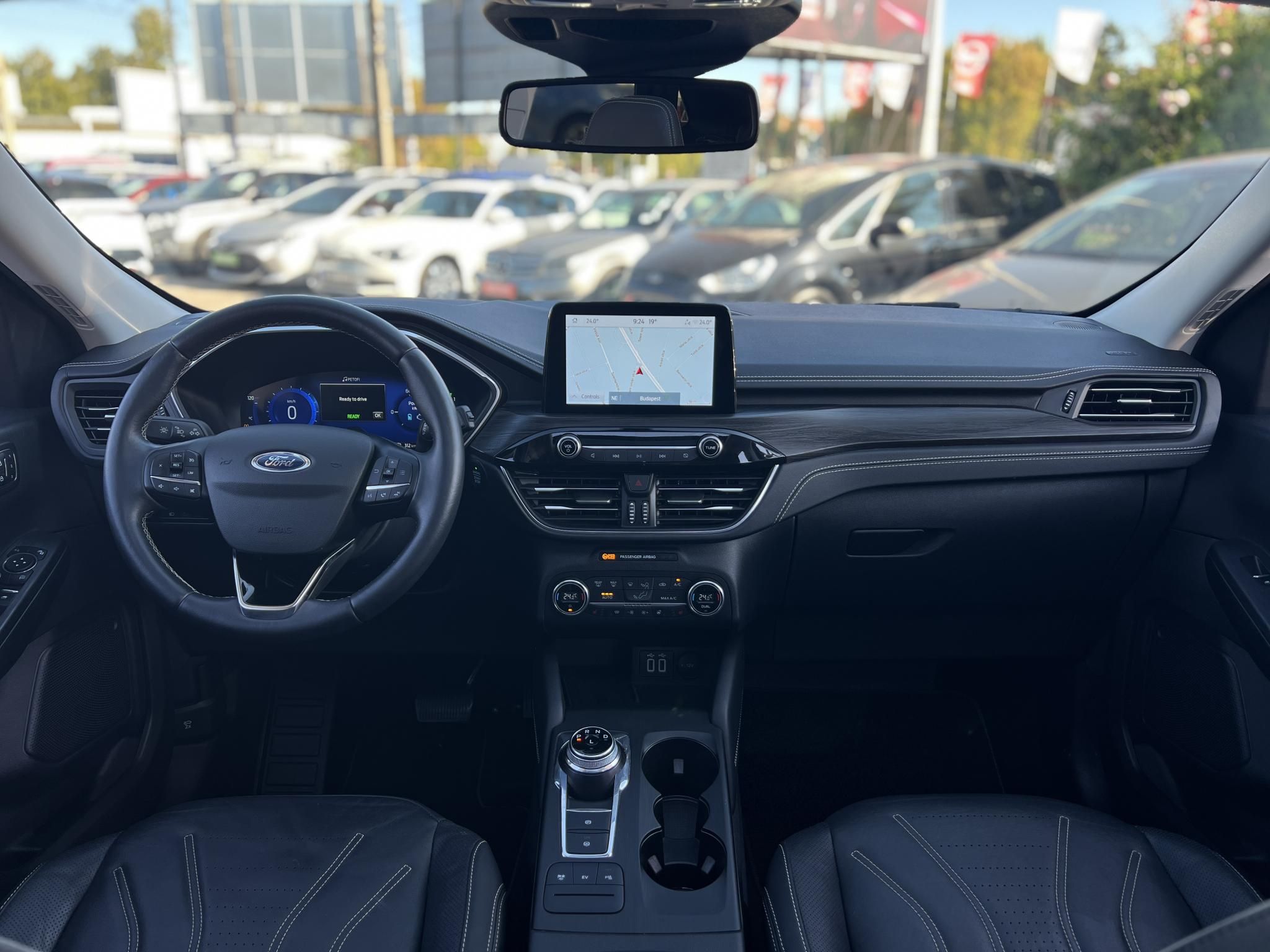 FORD KUGA 2.5 PHEV Vignale CVT 70 km elektromos hatótáv. panorámatető. memória. CARPLAY. magas felszereltség!