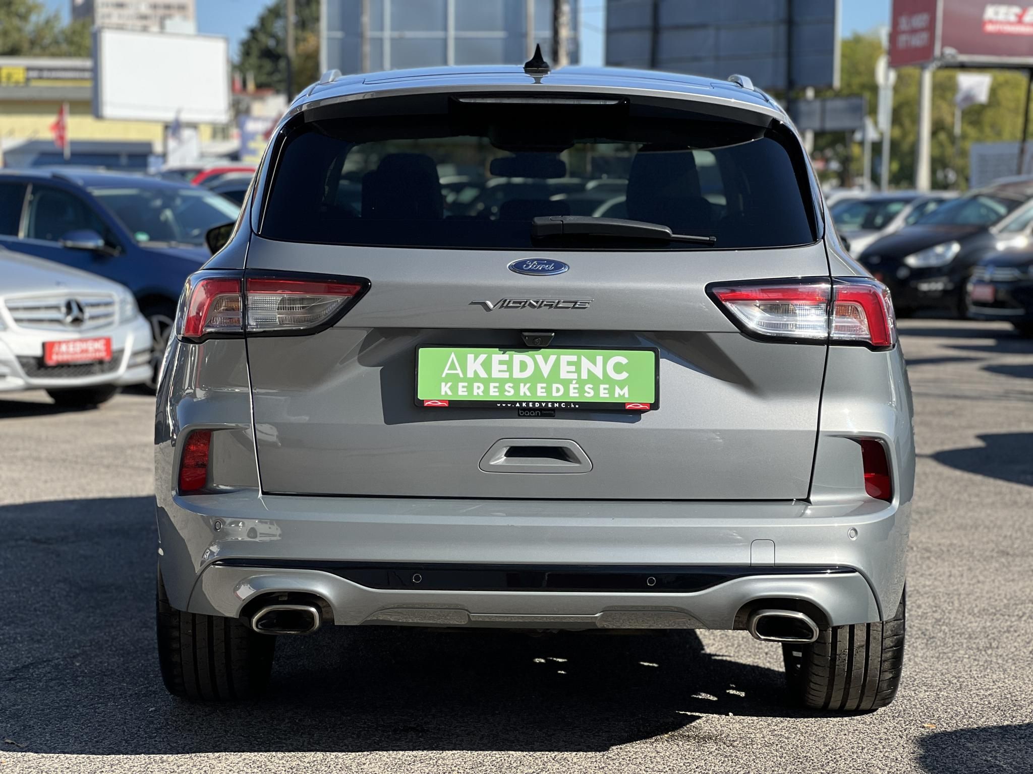 FORD KUGA 2.5 PHEV Vignale CVT 70 km elektromos hatótáv. panorámatető. memória. CARPLAY. magas felszereltség!