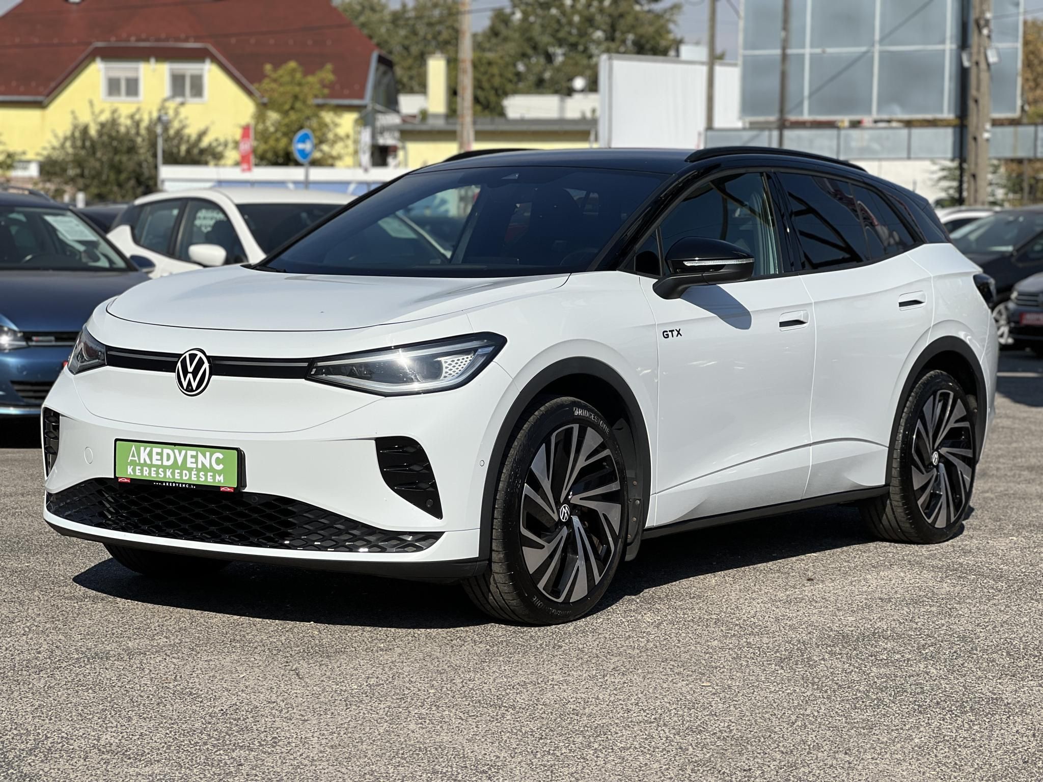 VOLKSWAGEN ID.4 GTX 4Motion 77kWh. 450 km hatótáv. masszázsülés. CarPlay