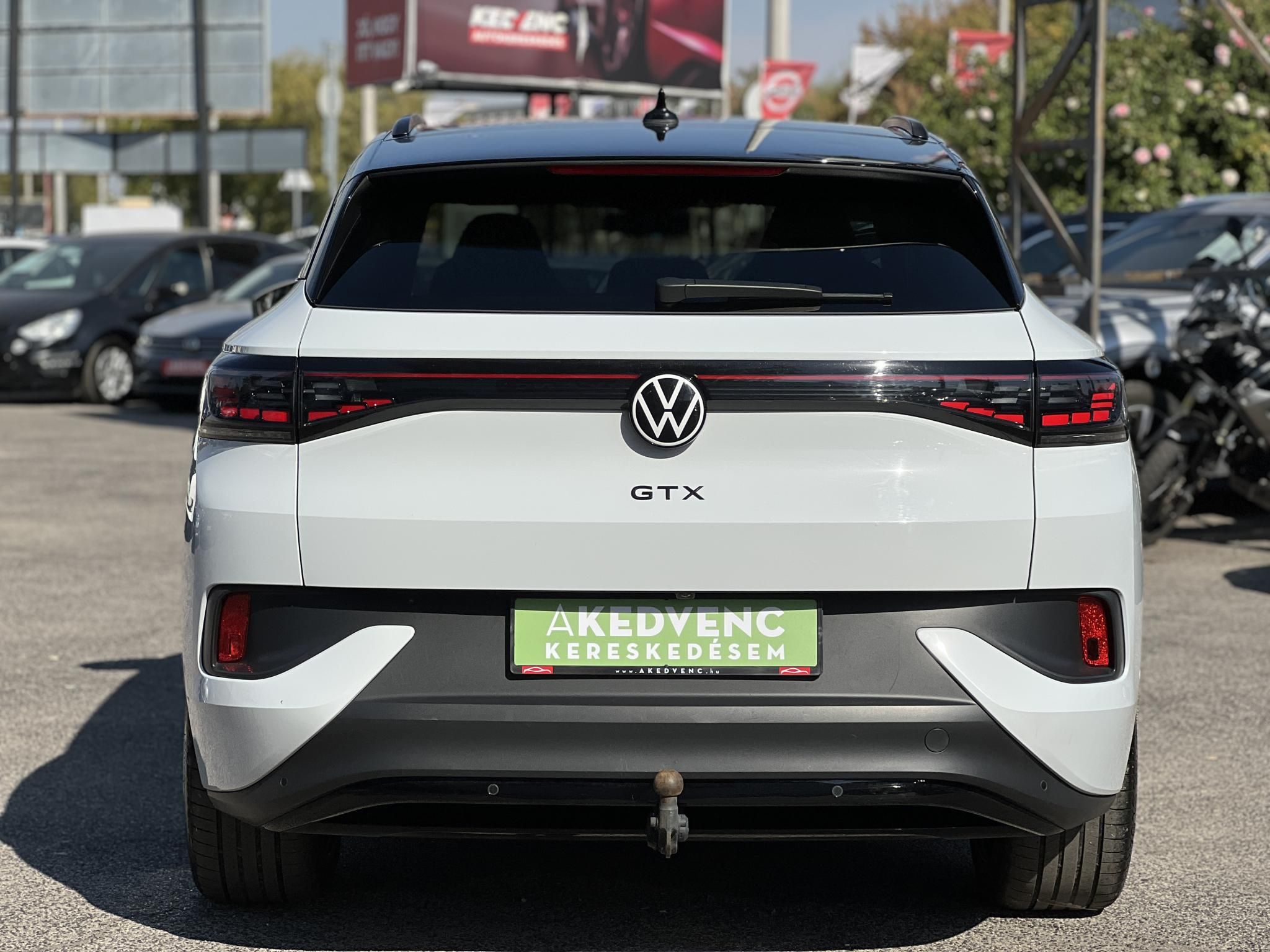 VOLKSWAGEN ID.4 GTX 4Motion 77kWh. 450 km hatótáv. masszázsülés. CarPlay