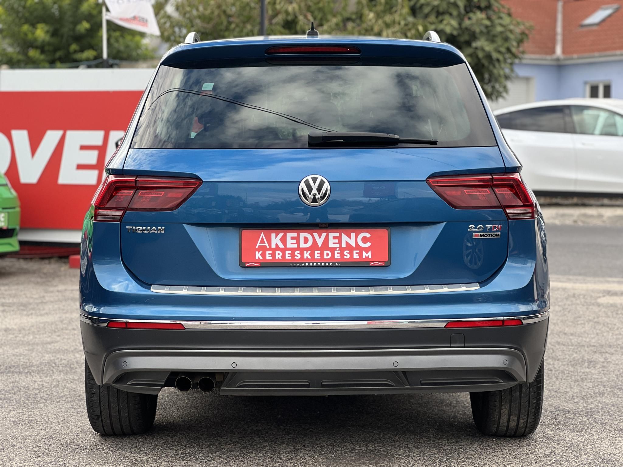 VOLKSWAGEN TIGUAN 2.0 TDI BMT SCR Highline 4Motion DSG Dynaudio. virtual cockpit. memória. head-up. bőrbelső. vezérlés cserélve!