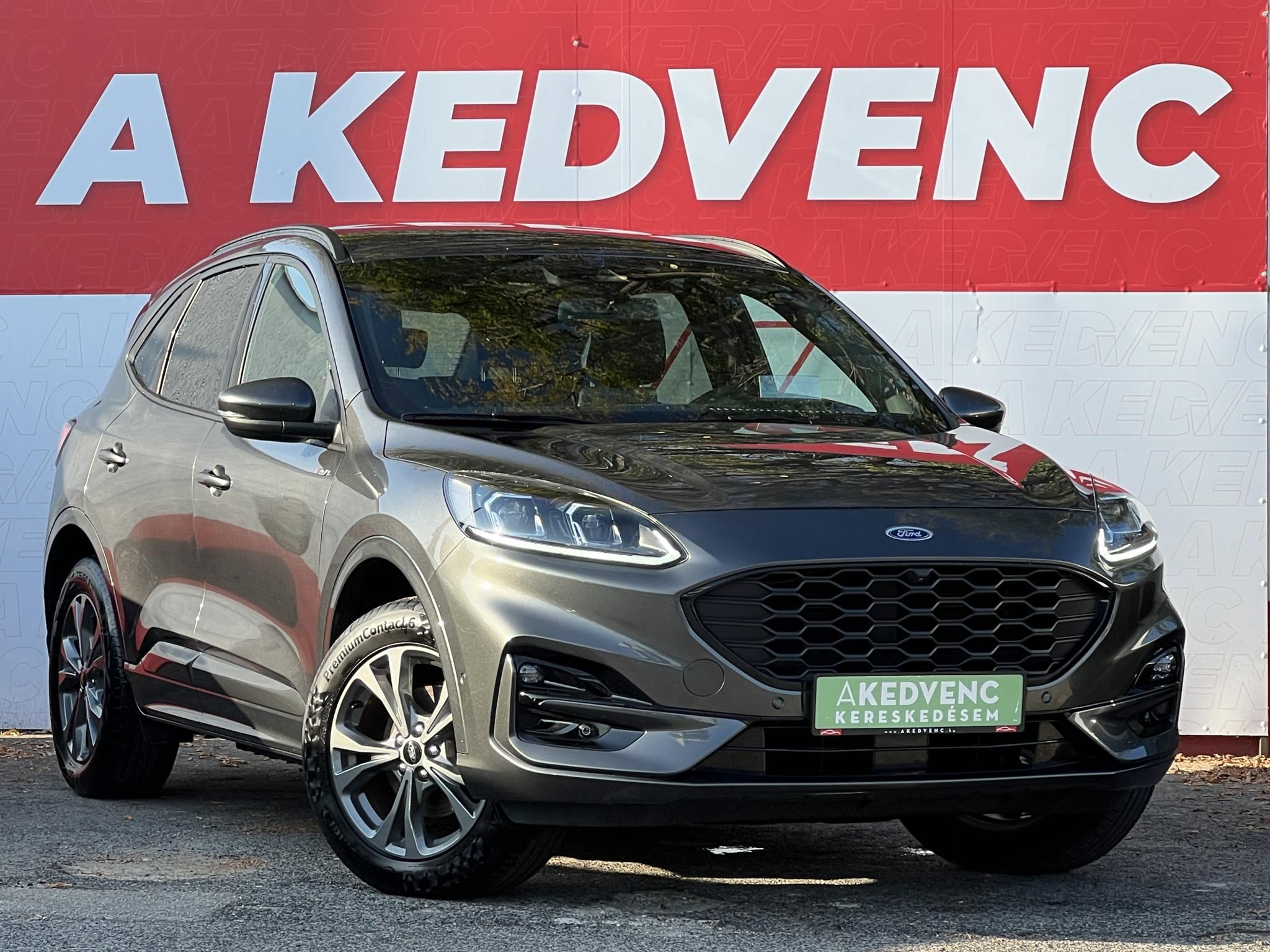 FORD KUGA 2.5 PHEV ST-Line CVT 34e km. sérülésmentes. márkaszervizelt. head-up. gyönyörű állapot!