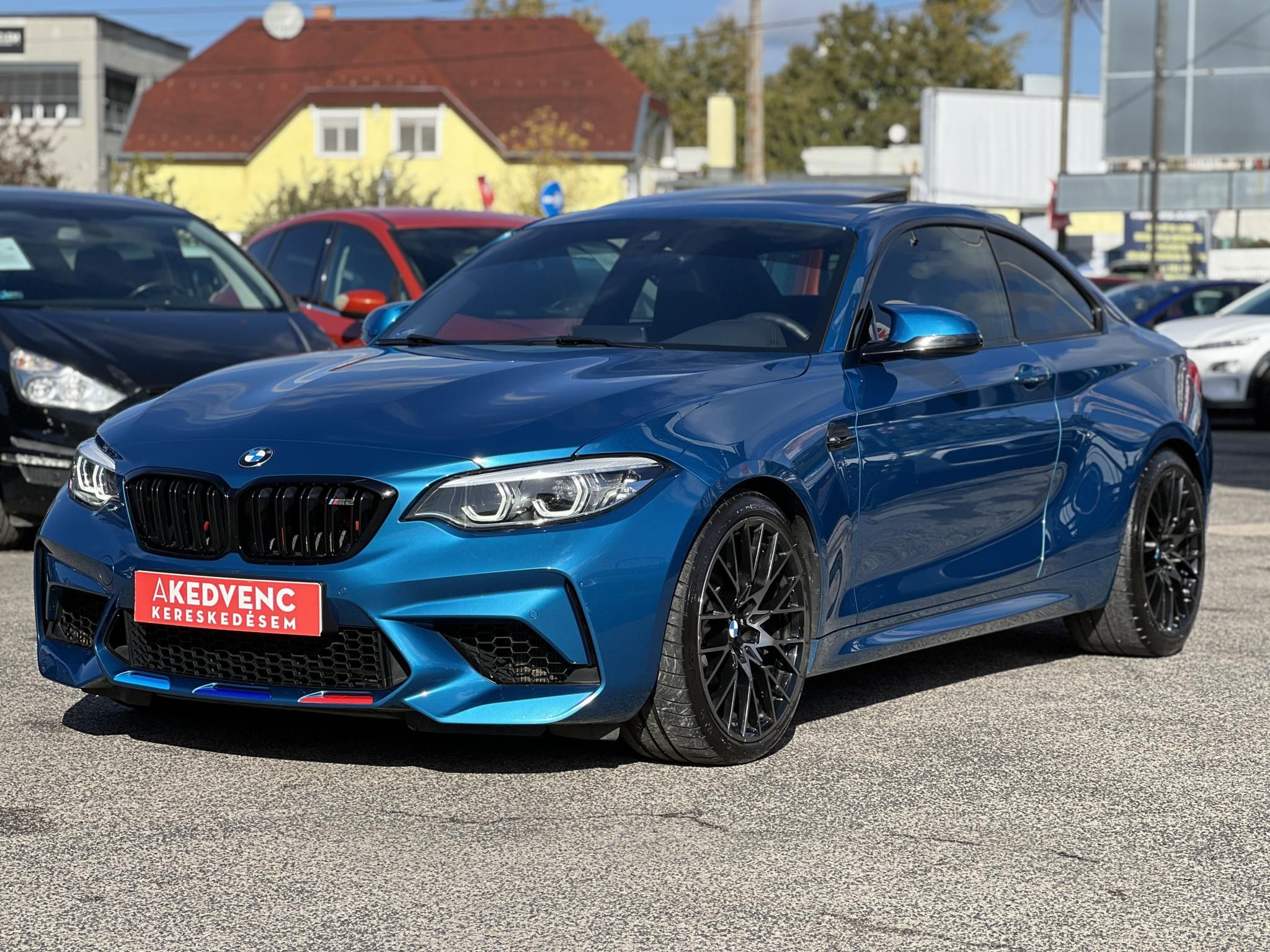 BMW M2 Competition DKG Tuningmentes. magas felszereltség. Apple carplay